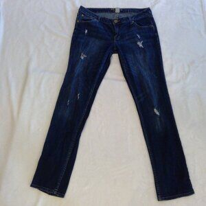 Arizona Long Dark Stain Light Wash Color Throughout "Favorite Skinny" Jeans